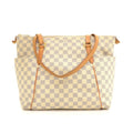 Louis Vuitto Totally MM Damier Azur Canvas Shoulder Bag