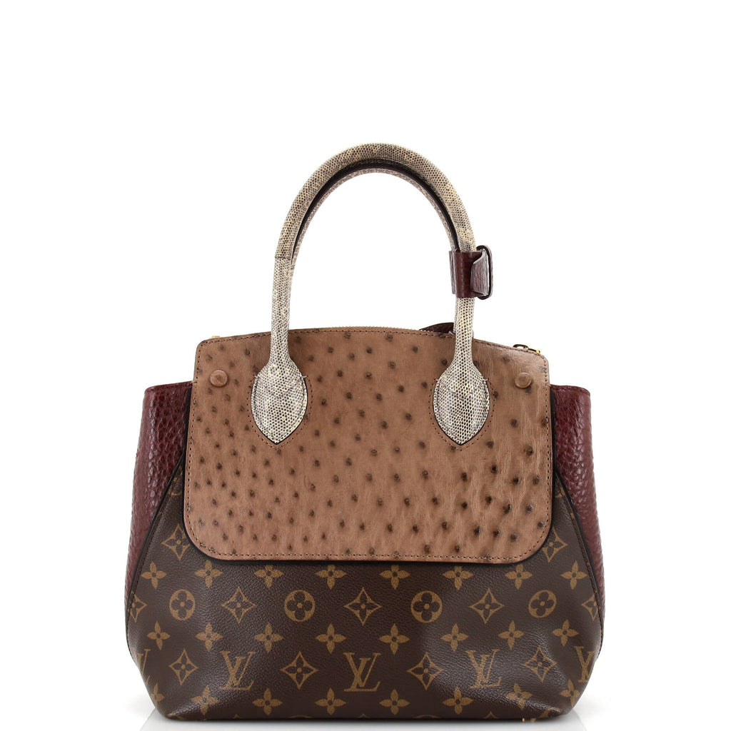 Louis Vuitton Majestueux Tote Monogram Canvas and Exotics PM
