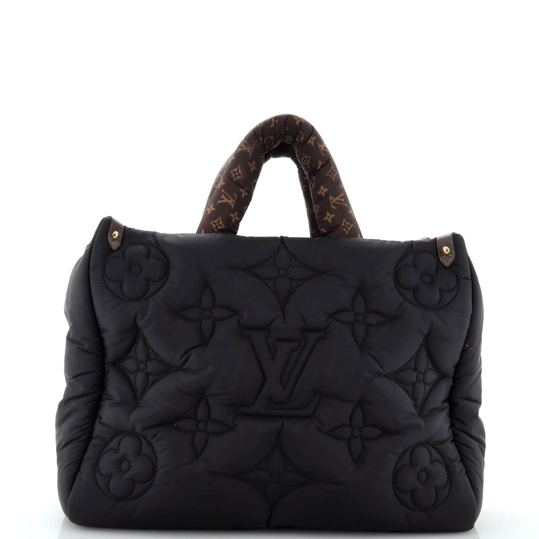 Louis Vuitton Pillow OnTheGo Tote Monogram Quilted Econyl Nylon MM