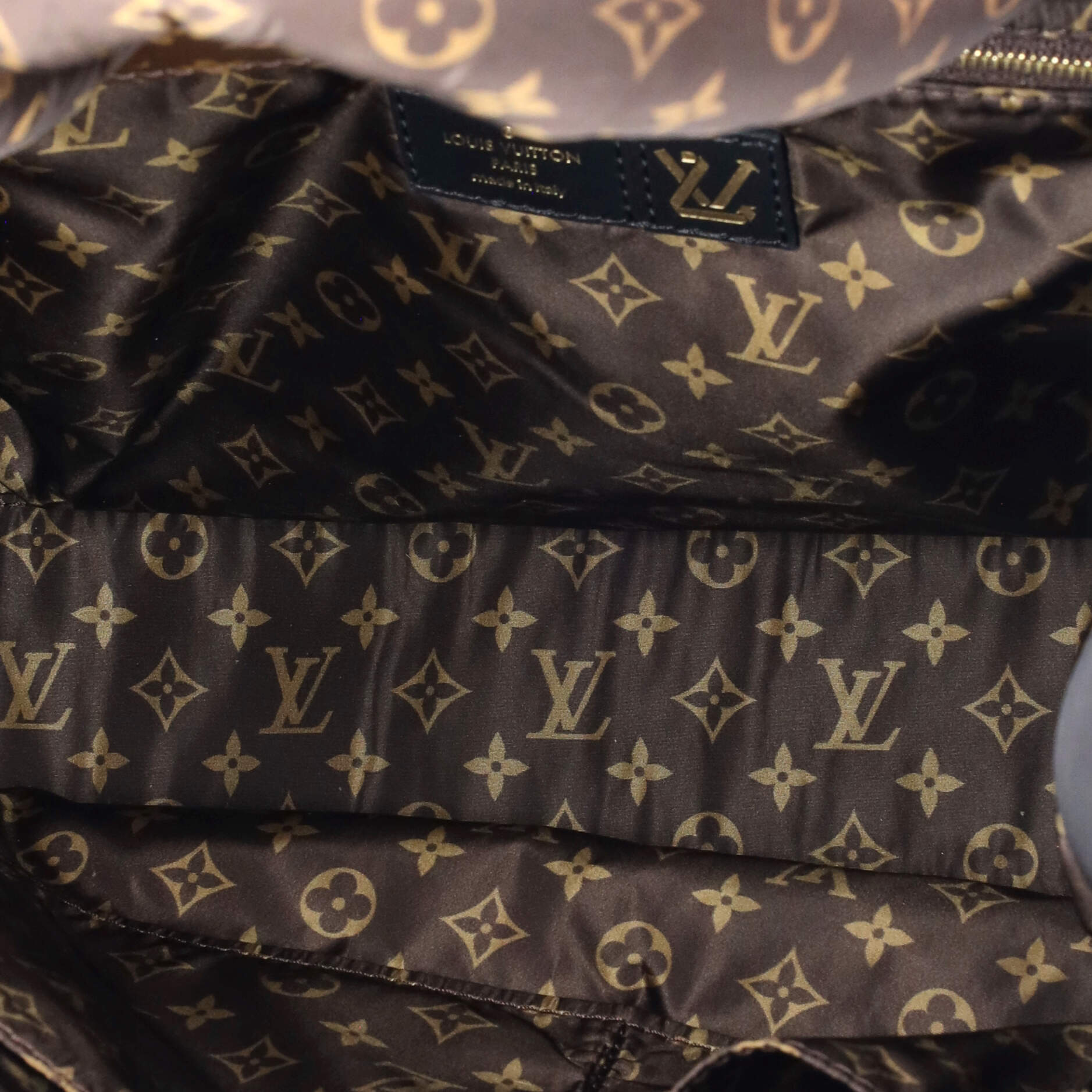 Louis Vuitton Pillow OnTheGo Tote Monogram Quilted Econyl Nylon MM