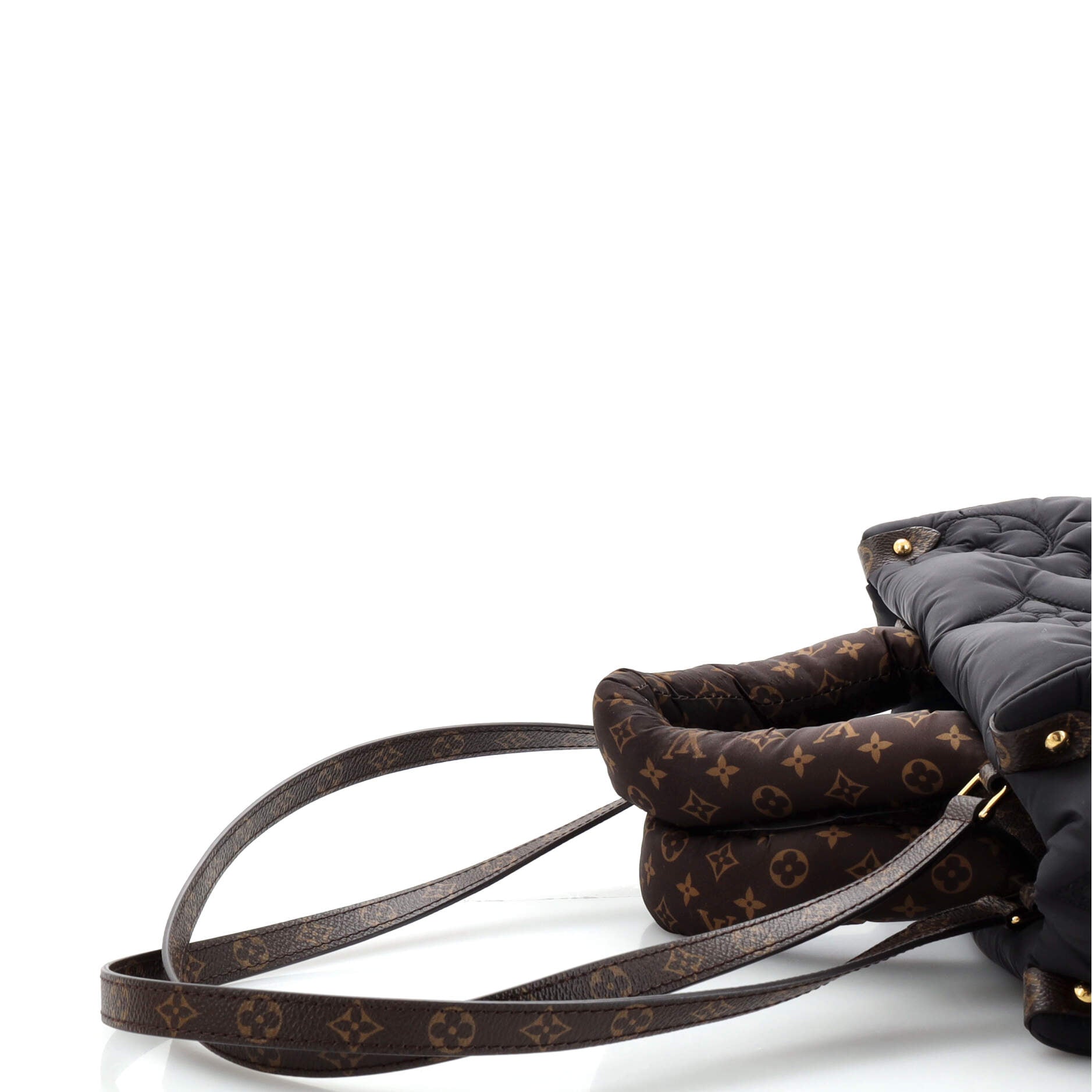 Louis Vuitton Pillow OnTheGo Tote Monogram Quilted Econyl Nylon MM