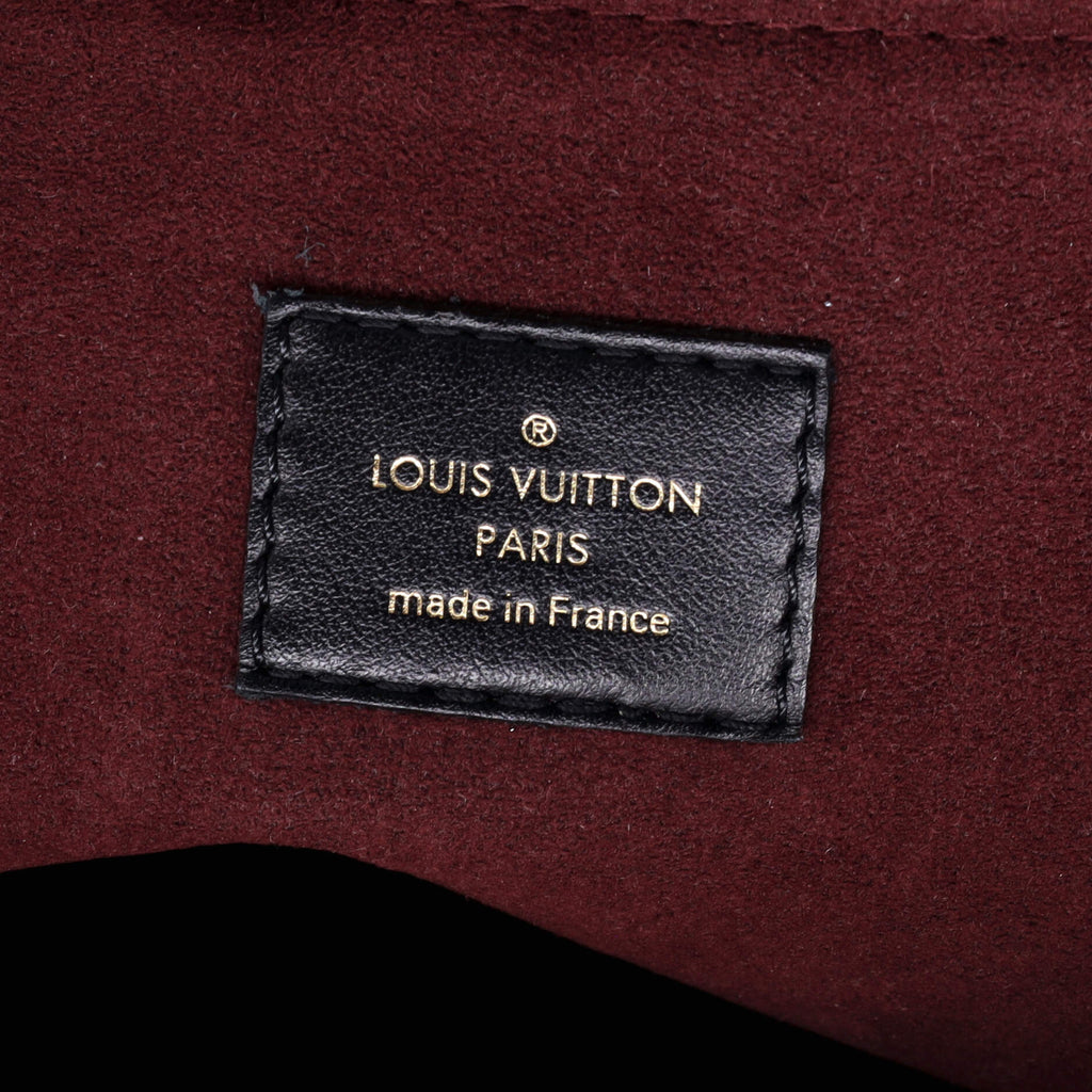 Louis Vuitton On My Side Tote Monogram Tuffetage Leather MM