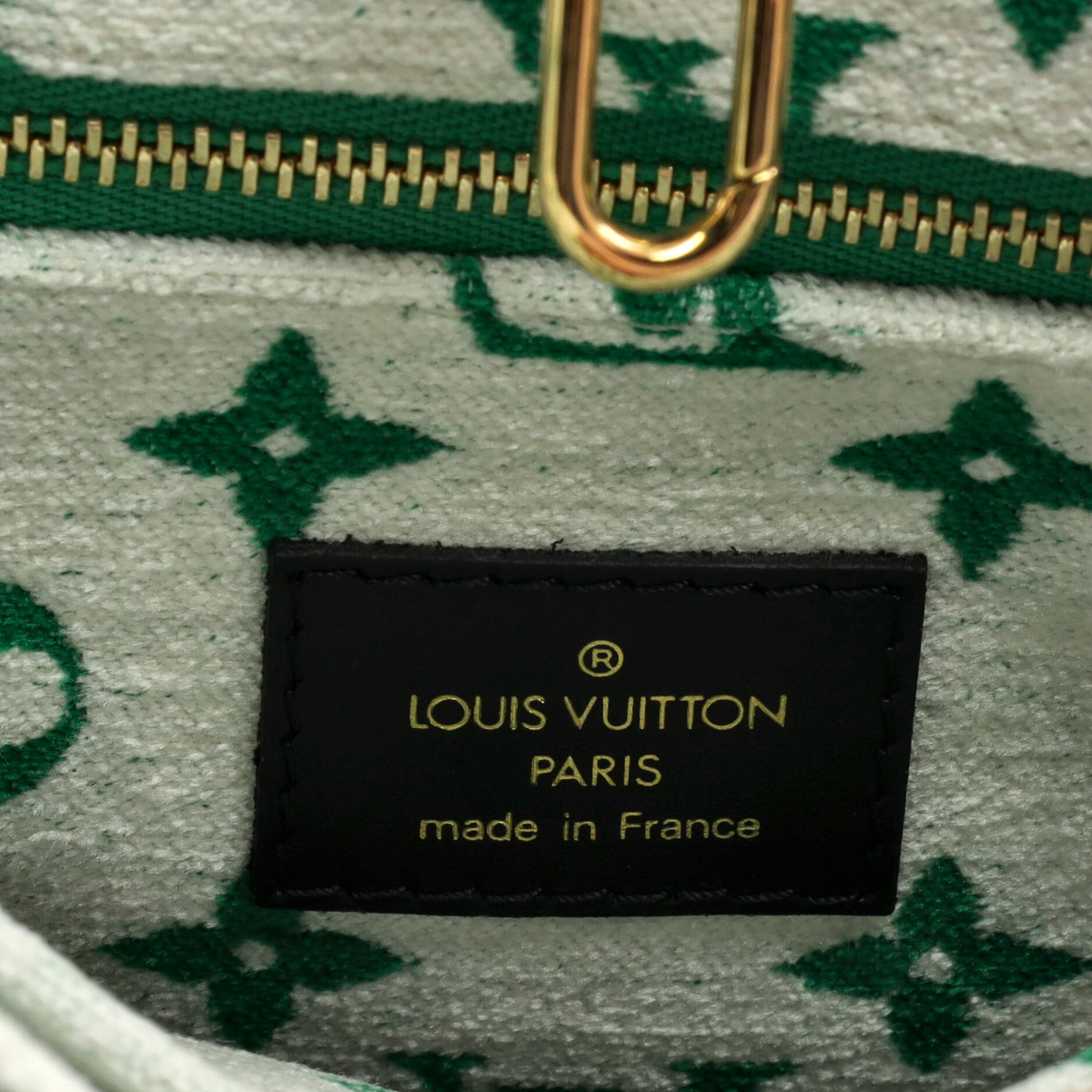 Louis Vuitton OnTheGo Tote LV Match Monogram Jacquard Velvet PM
