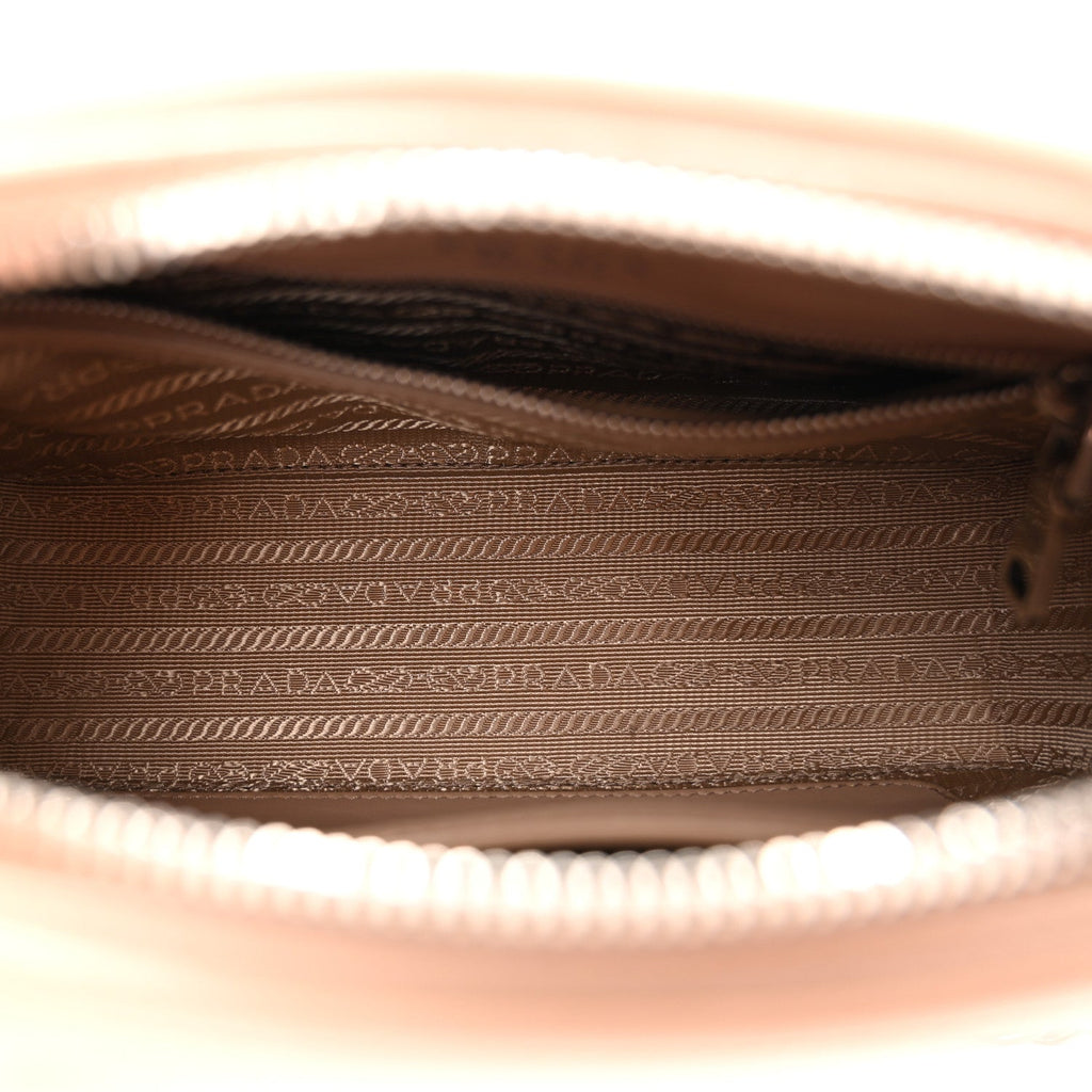 Soft Calfskin Diagramme Camera Bag Cipria