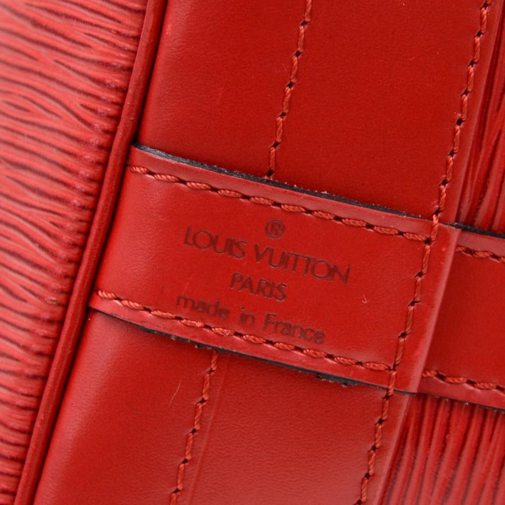 Louis Vuitto Noe Large Epi Leather Shoulder Bag