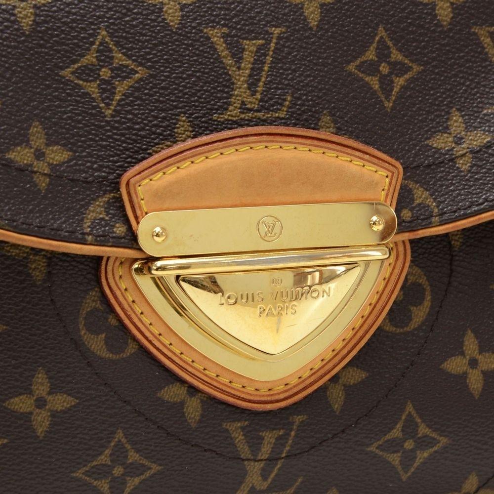Louis Vuitto Beverly MM Monogram Canvas Shoulder Bag