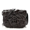 Nappa Atelier 03 Rose Edition Small Flap Crossbody Bag Dark Brown