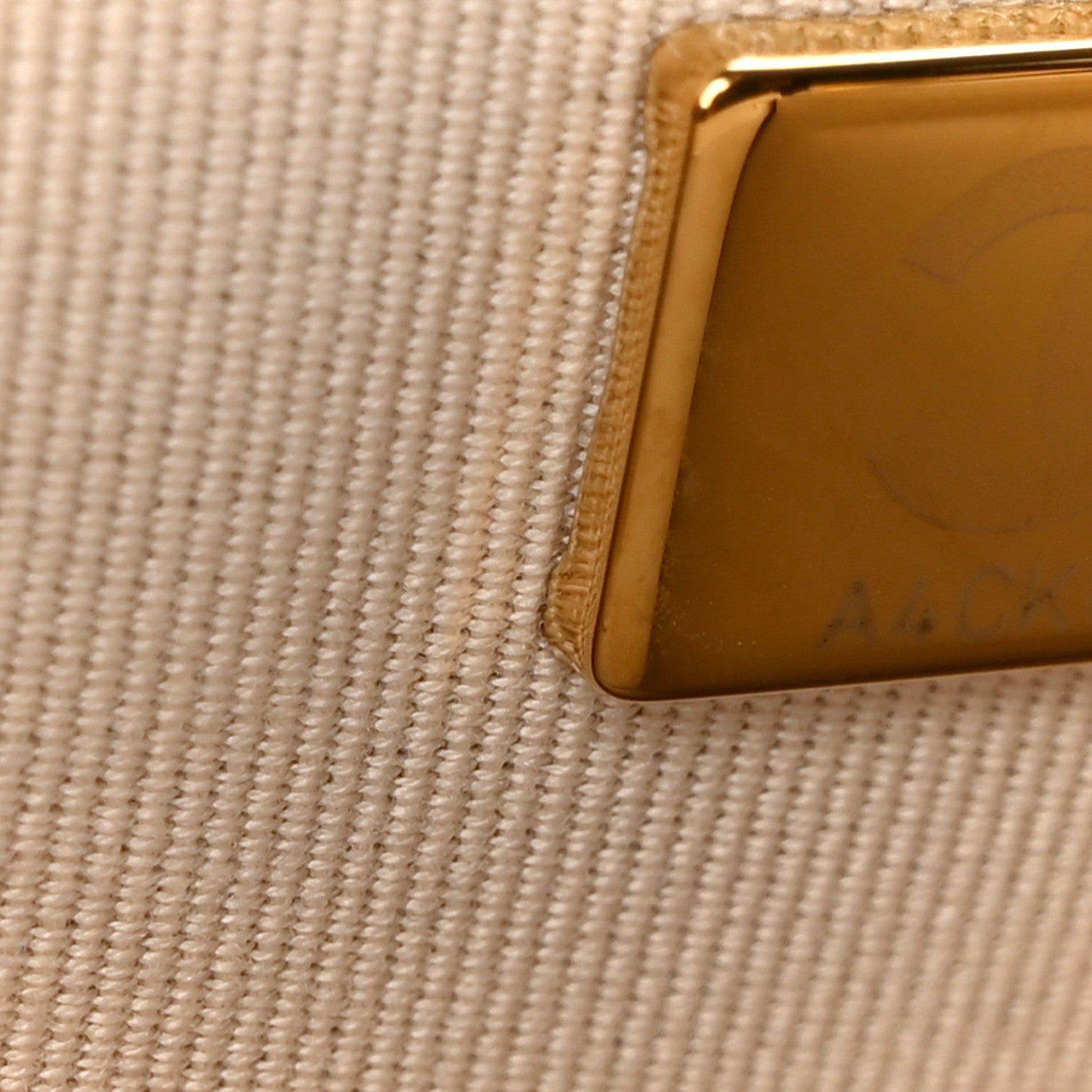 Grained Calfskin Quilted XXL Travel Flap Bag Beige