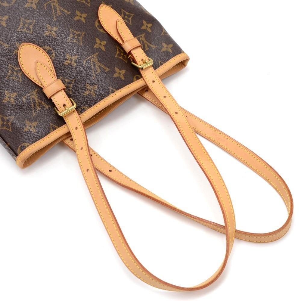 Louis Vuitto Bucket PM Monogram Canvas Shoulder Bag