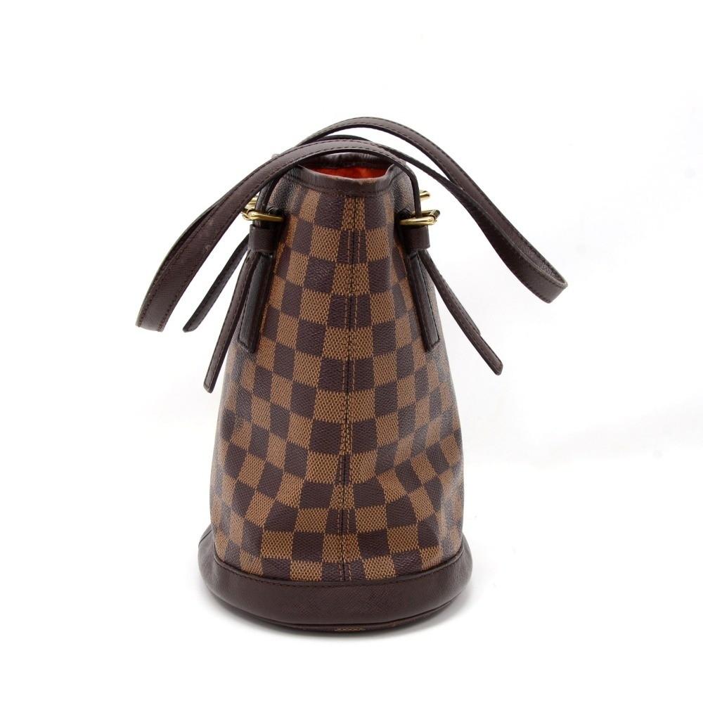 Louis Vuitto Marais Damier Ebène Canvas Shoulder Bag