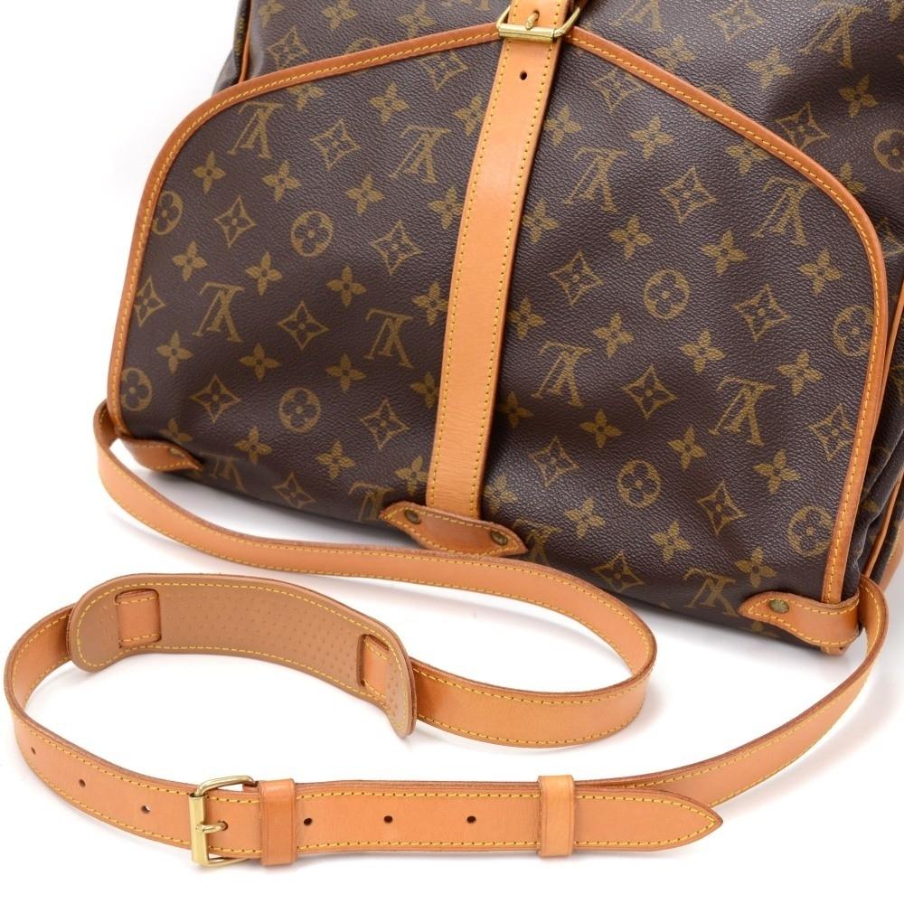 Louis Vuitto Saumur 35 Monogram Canvas Shoulder Bag