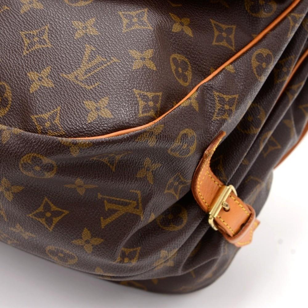 Louis Vuitto Saumur 35 Monogram Canvas Shoulder Bag