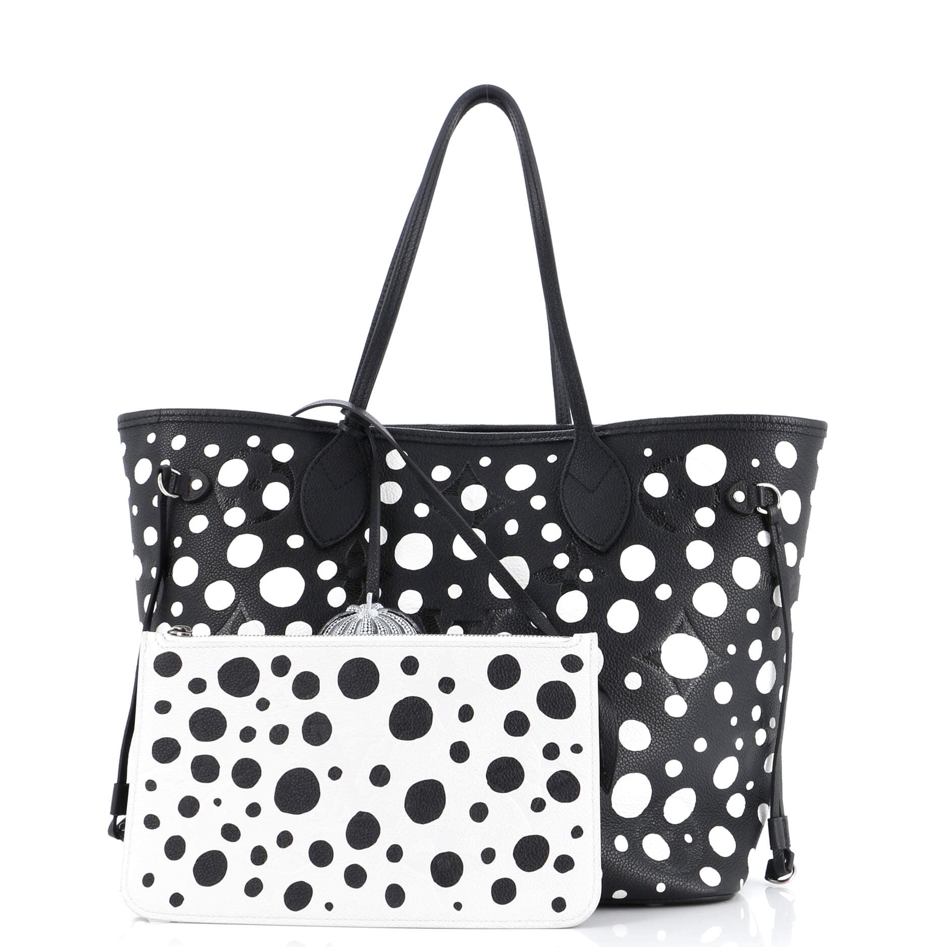 Louis Vuitton Neverfull NM Tote Yayoi Kusama Infinity Dots Monogram Empreinte Giant MM