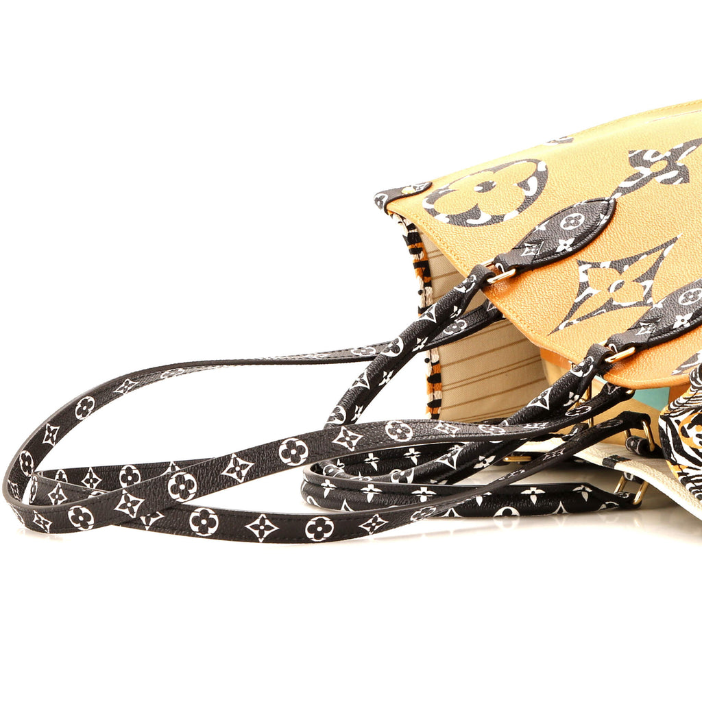 Louis Vuitton OnTheGo Tote Limited Edition Jungle Monogram Giant GM