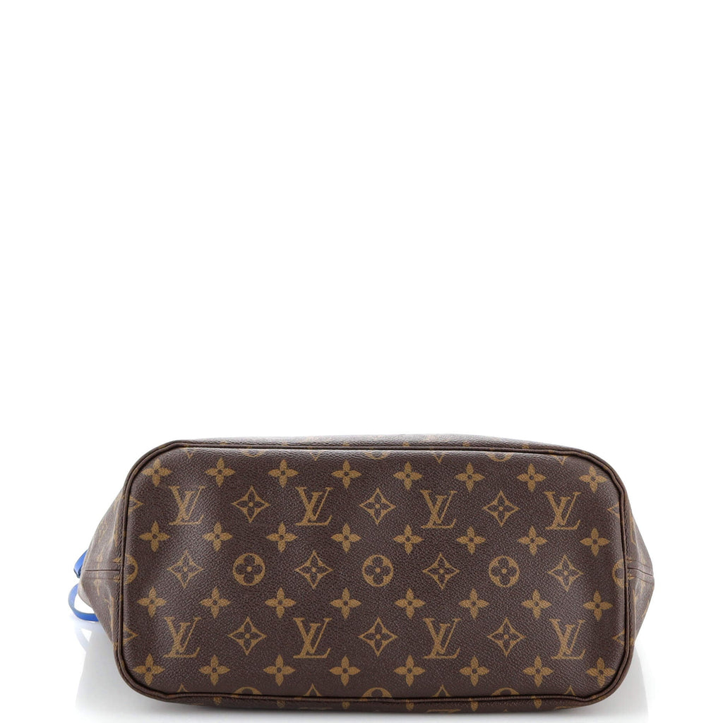 Louis Vuitton Neverfull Tote Limited Edition Ikat Monogram Canvas MM