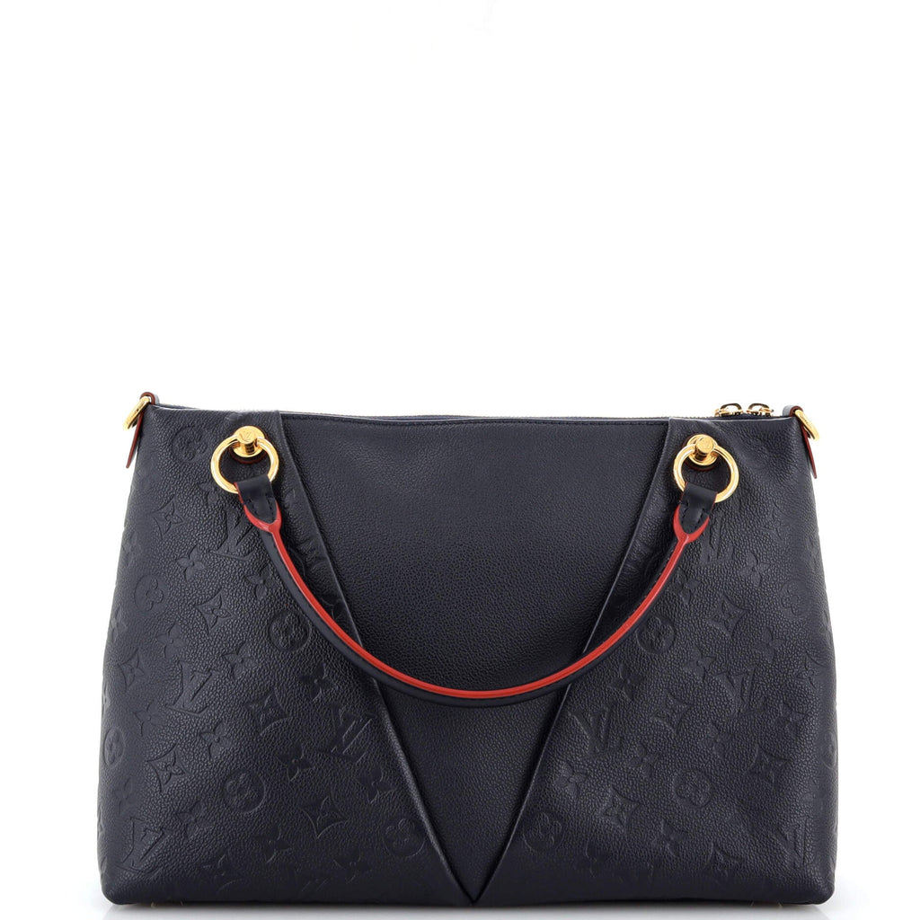 Louis Vuitton V Tote Monogram Empreinte Leather MM
