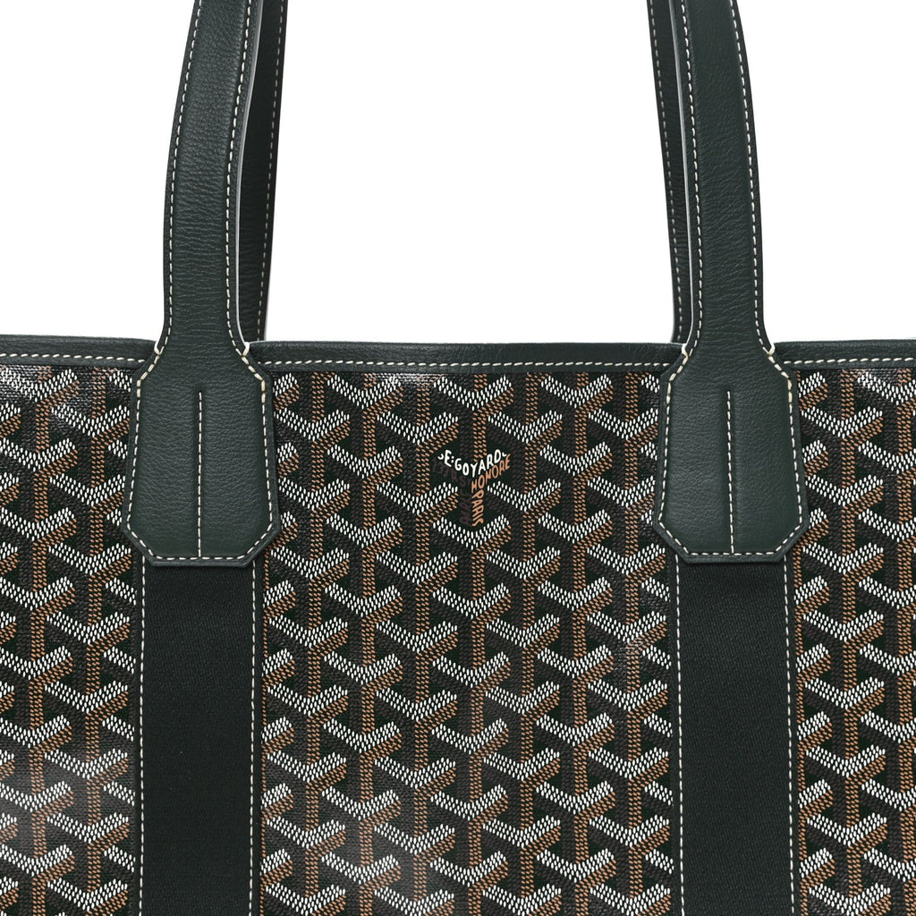 Goyardine Villette MM Tote Green