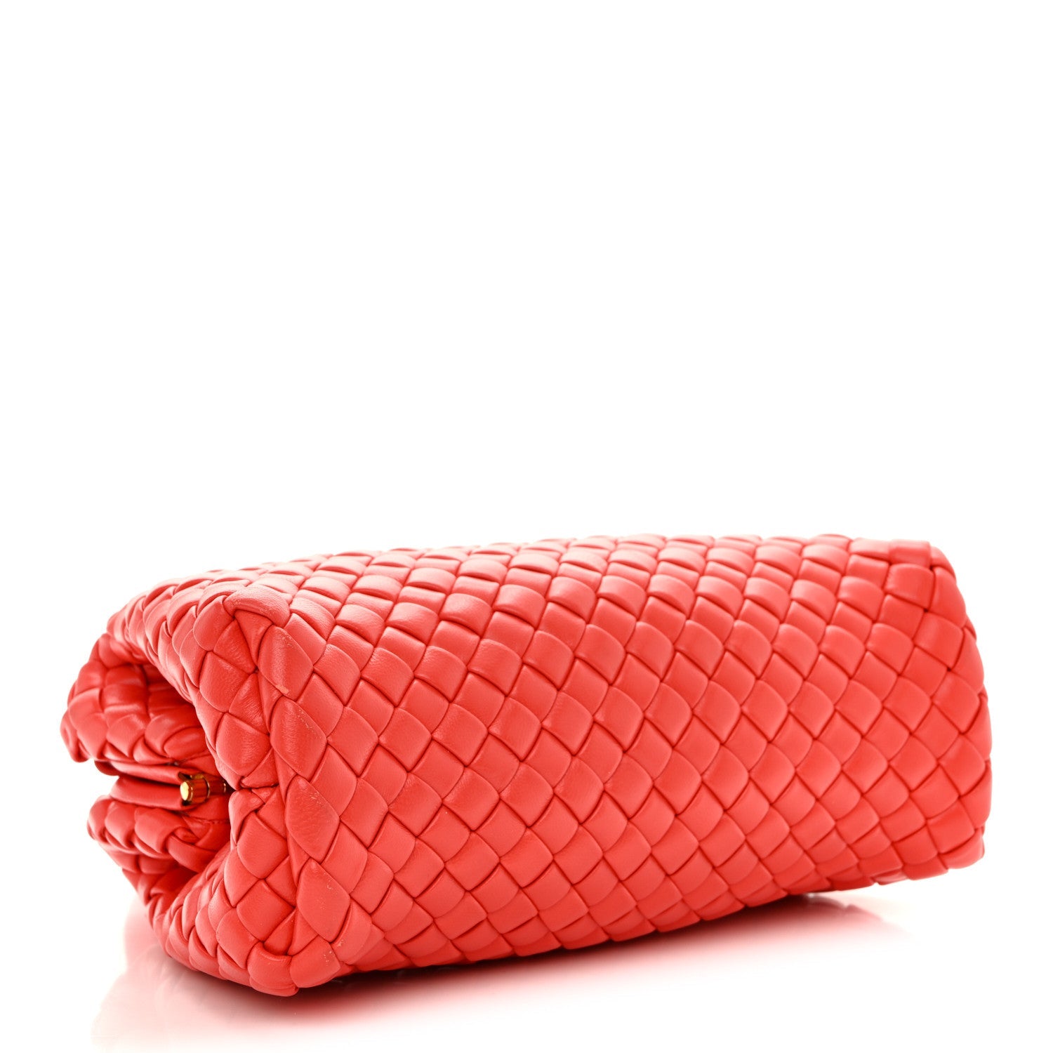 Nappa Intreccio Mini Padded Handle Bag Sunburst