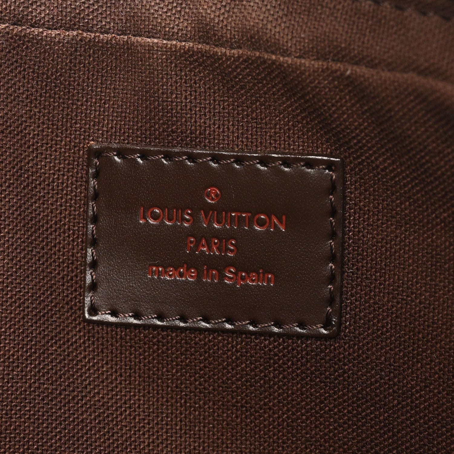 Damier Ebene Brooklyn Bum Bag