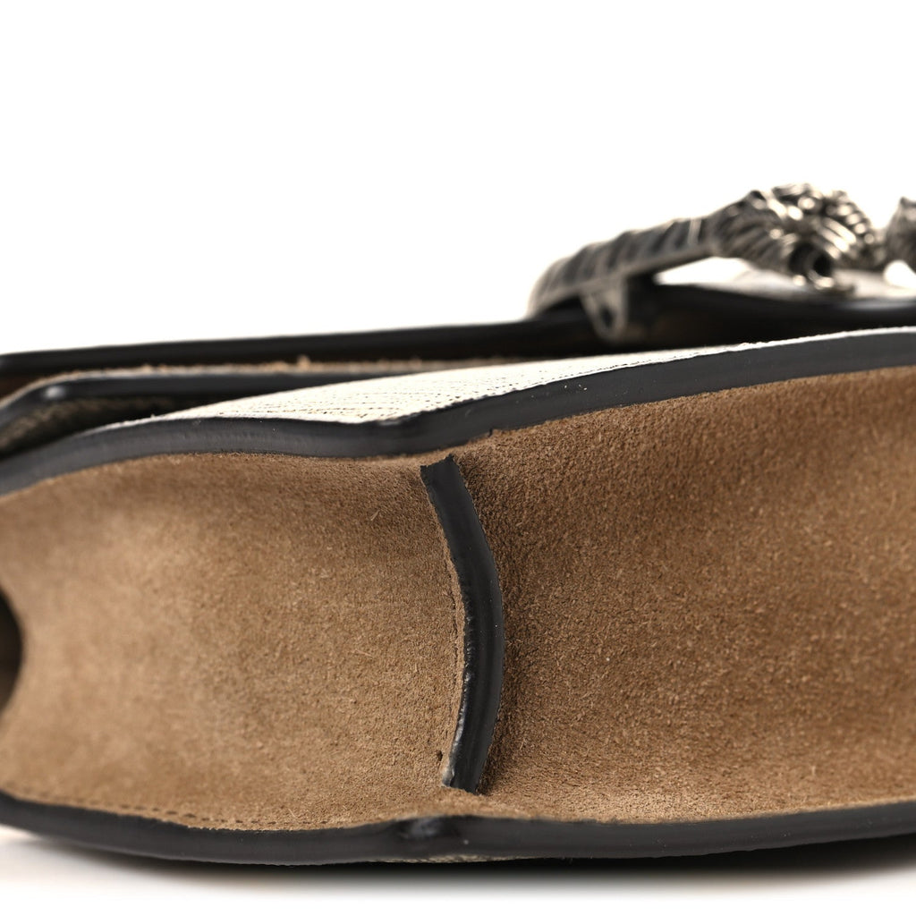 GG Supreme Monogram Super Mini Dionysus Shoulder Bag Taupe