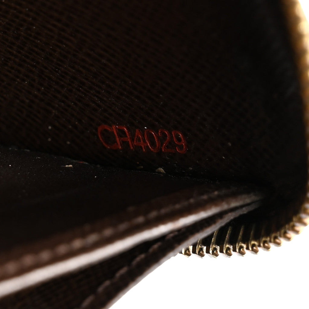 Damier Ebene Zippy Wallet
