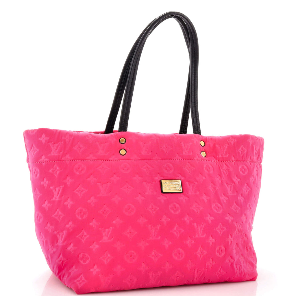 Louis Vuitton Scuba Tote Monogram Embossed Neoprene MM