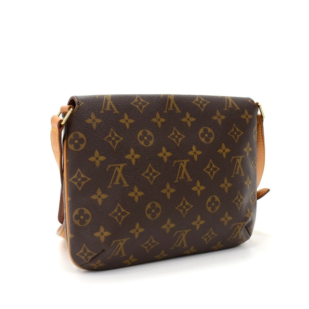 Louis Vuitto Musette Tango Monogram Canvas Shoulder Bag