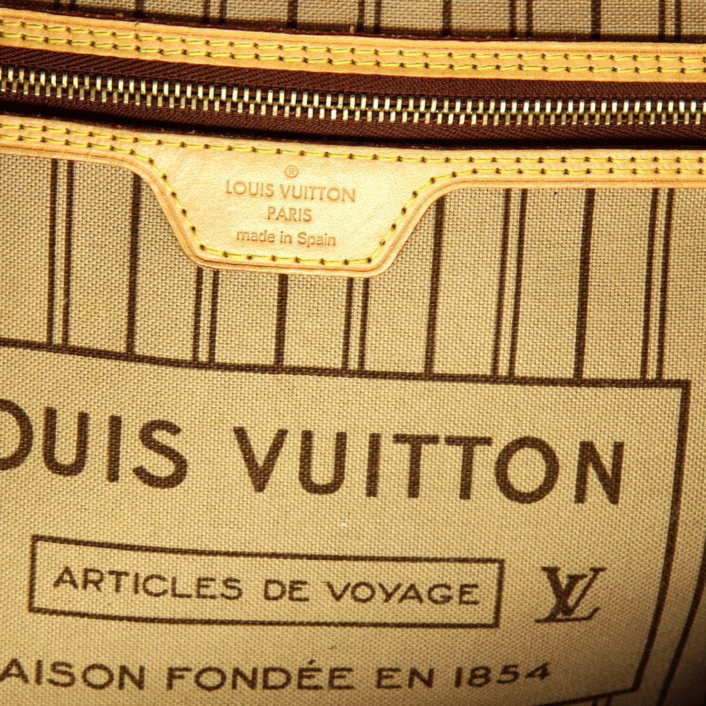 Louis Vuitton Neverfull NM Tote Monogram Canvas MM