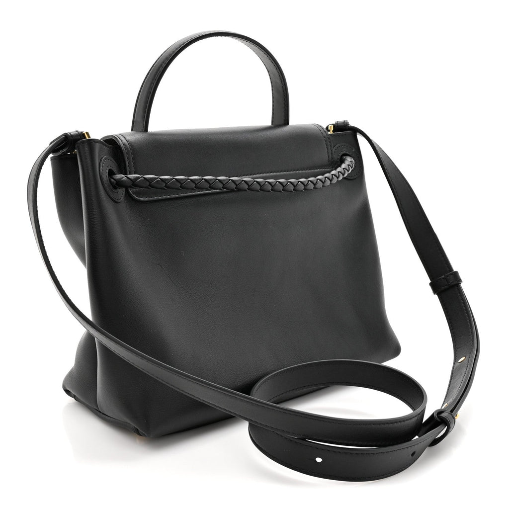 Silky Calfskin Small Ciao Ciao Black