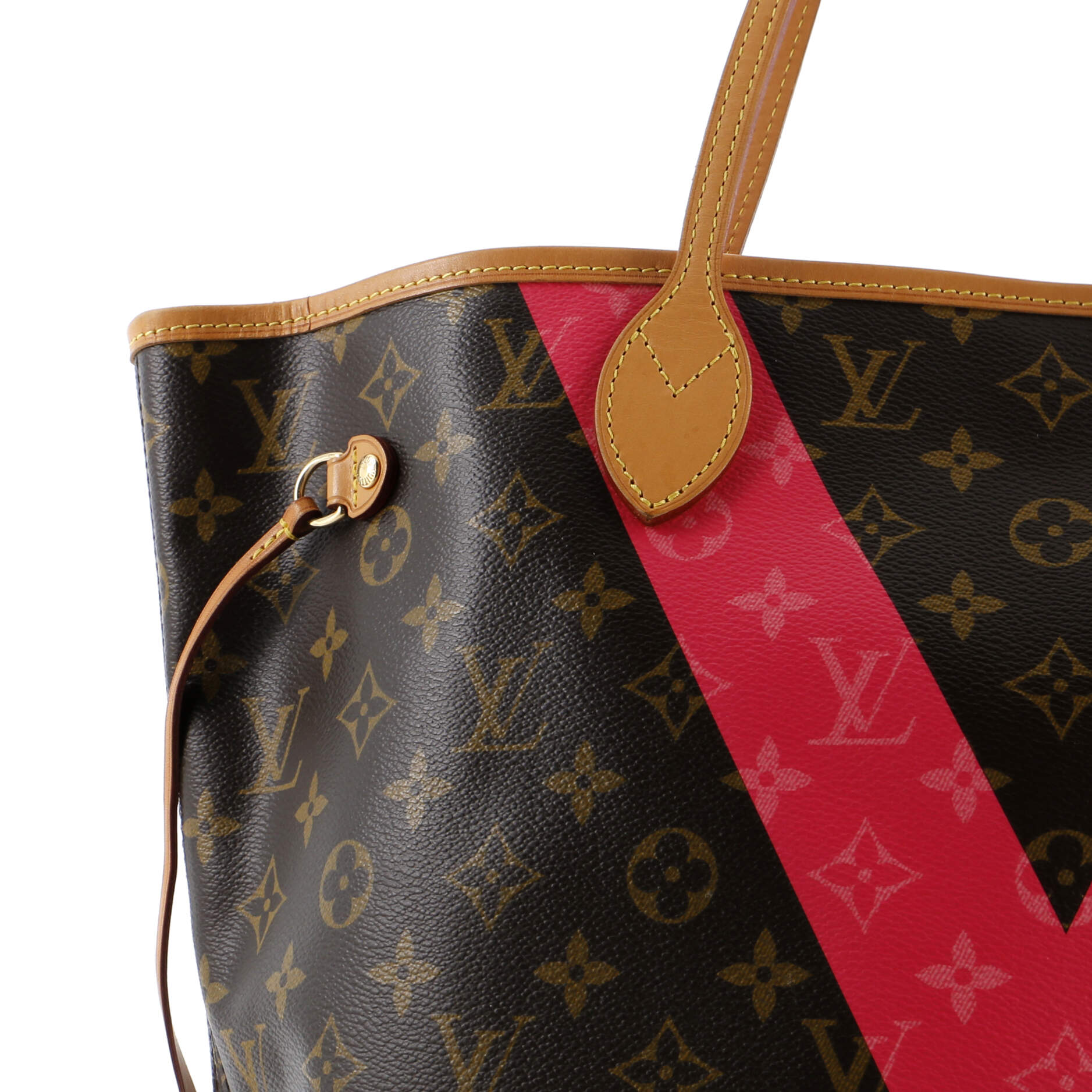 Louis Vuitton Neverfull NM Tote Limited Edition Cities V Monogram Canvas MM