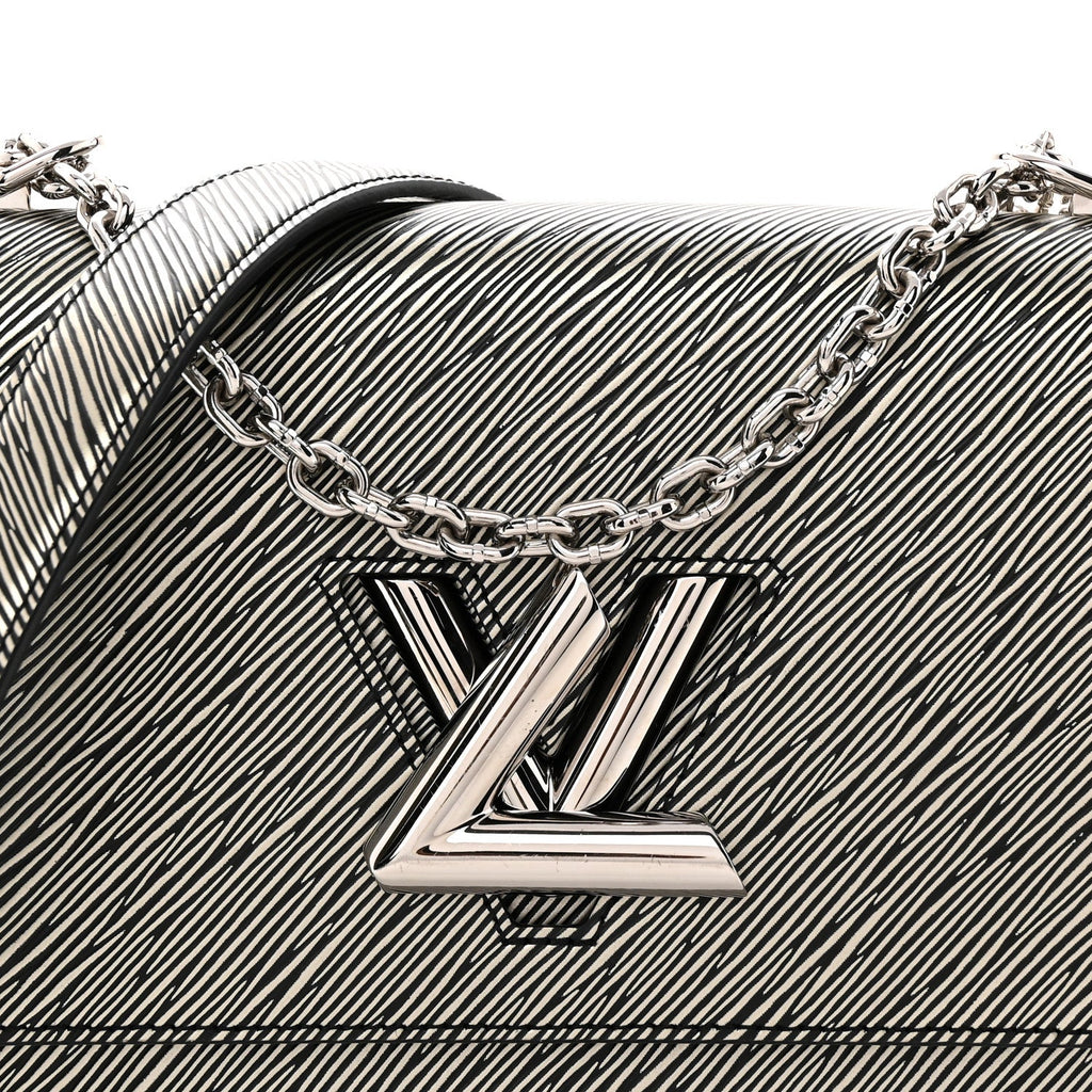 Epi Twist Shoulder Bag MM Platine