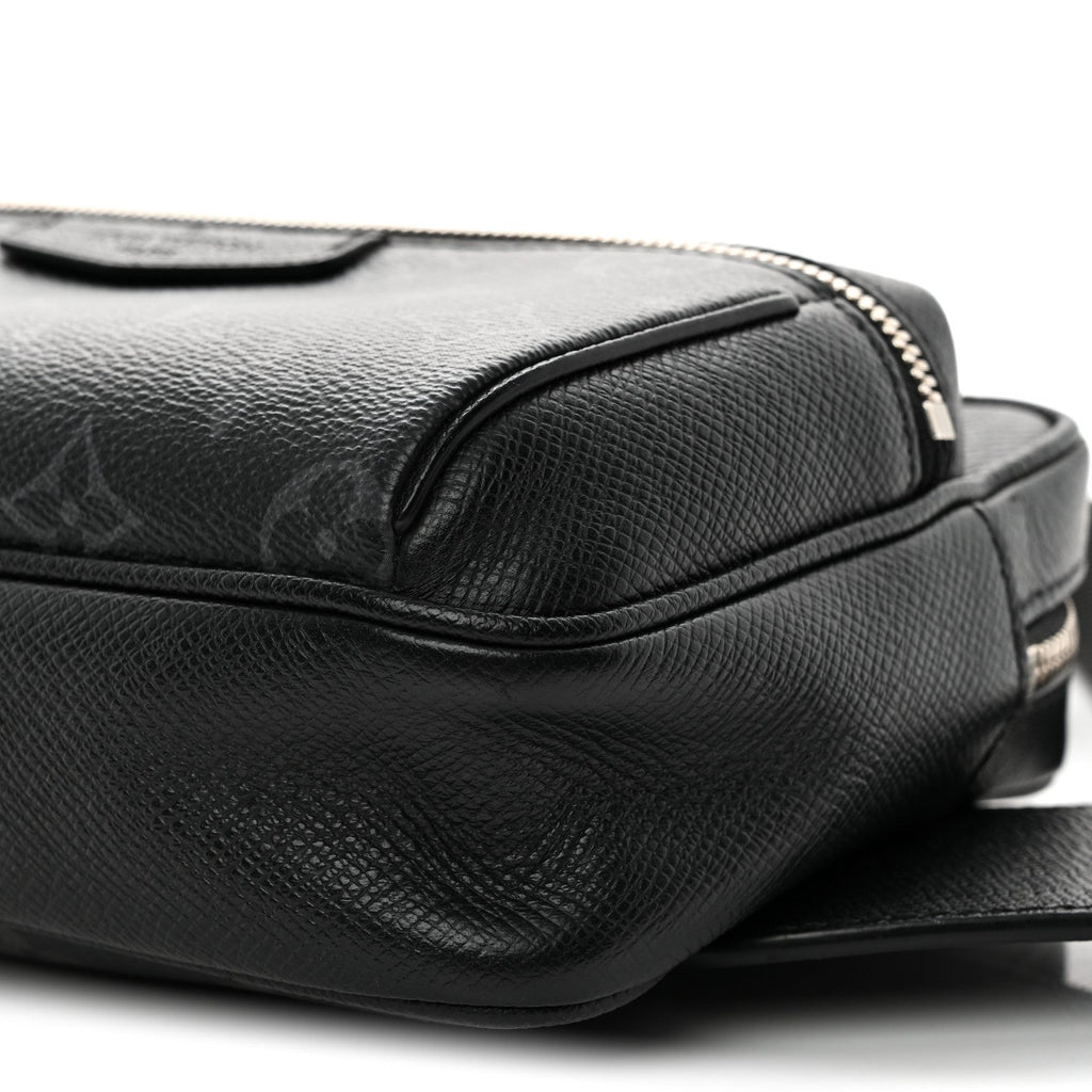 Taiga Monogram Outdoor Bumbag Black