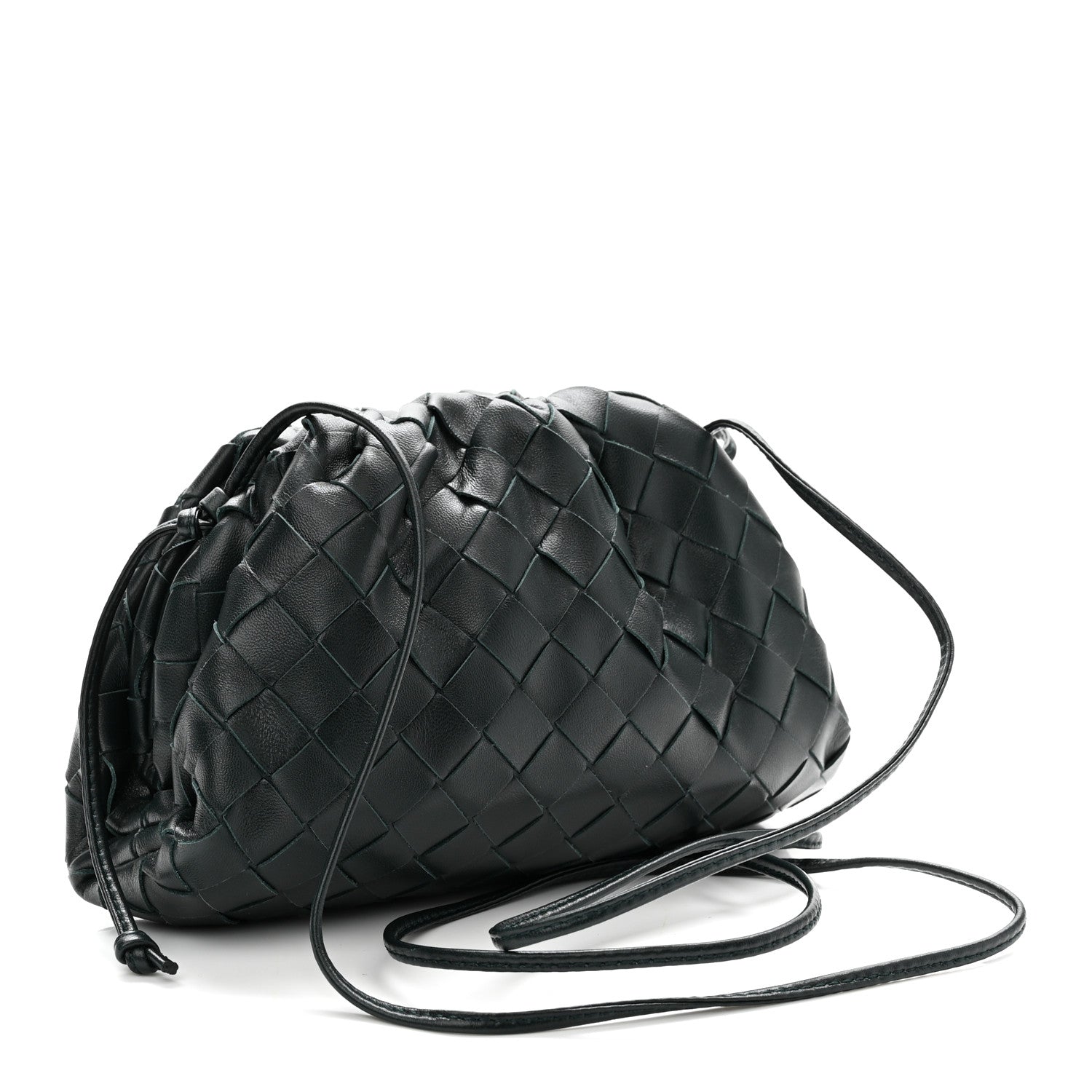 Nappa Intrecciato The Mini Pouch Raintree