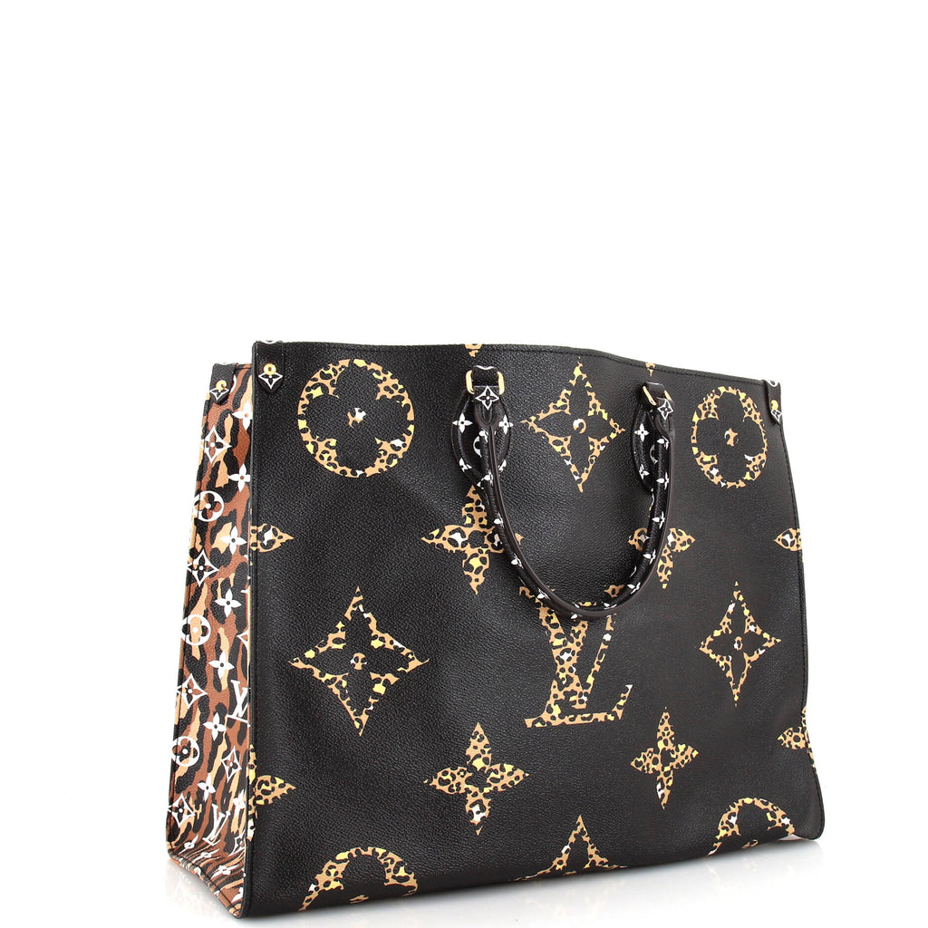 Louis Vuitton OnTheGo Tote Limited Edition Jungle Monogram Giant GM
