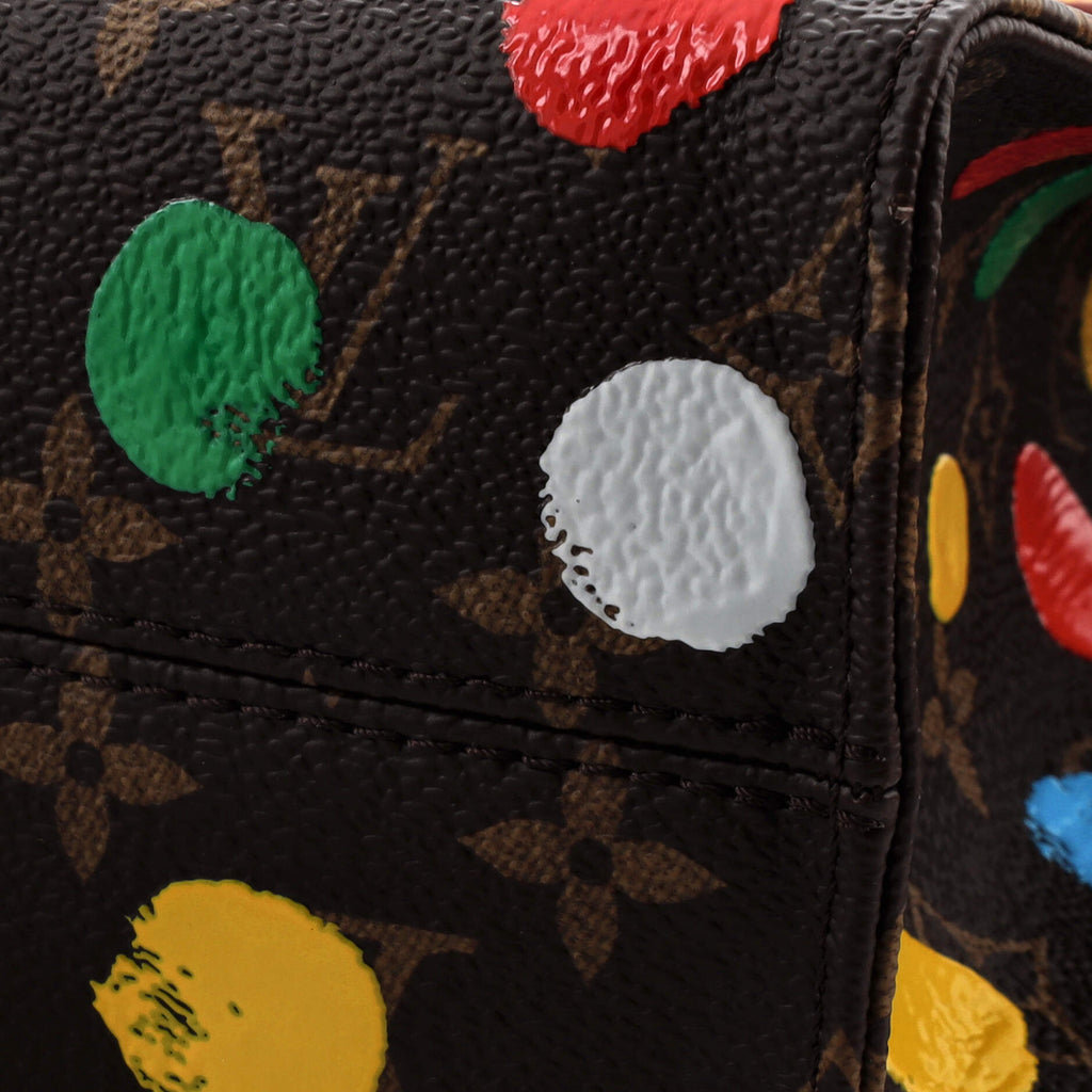 Louis Vuitton OnTheGo Tote Yayoi Kusama Painted Dots Monogram Canvas PM