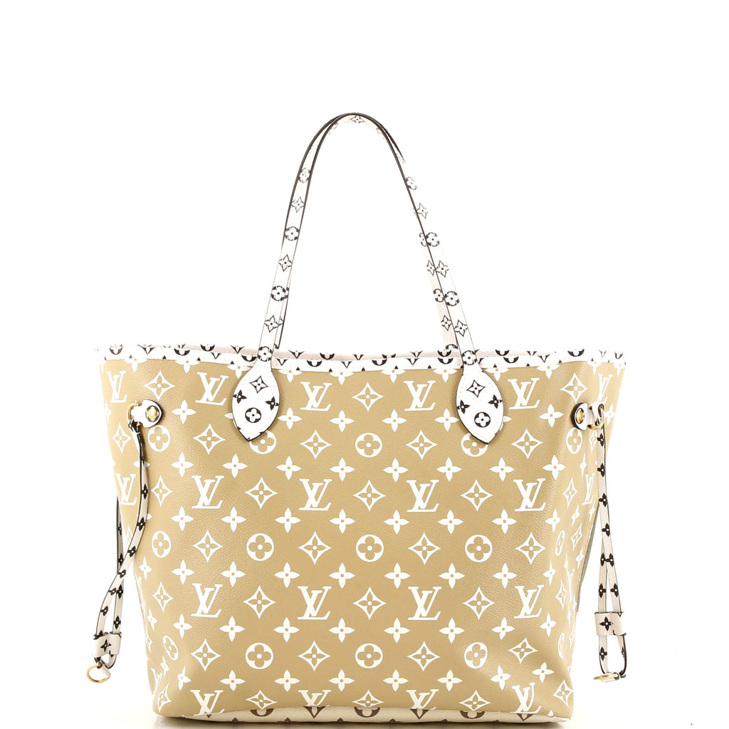 Louis Vuitton Neverfull NM Tote Limited Edition Colored Monogram Giant MM