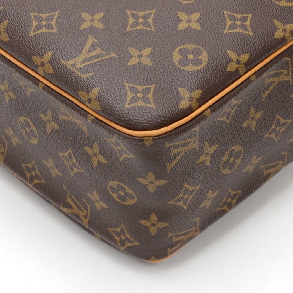 Louis Vuitto Cite GM Monogram Canvas Shoulder Bag
