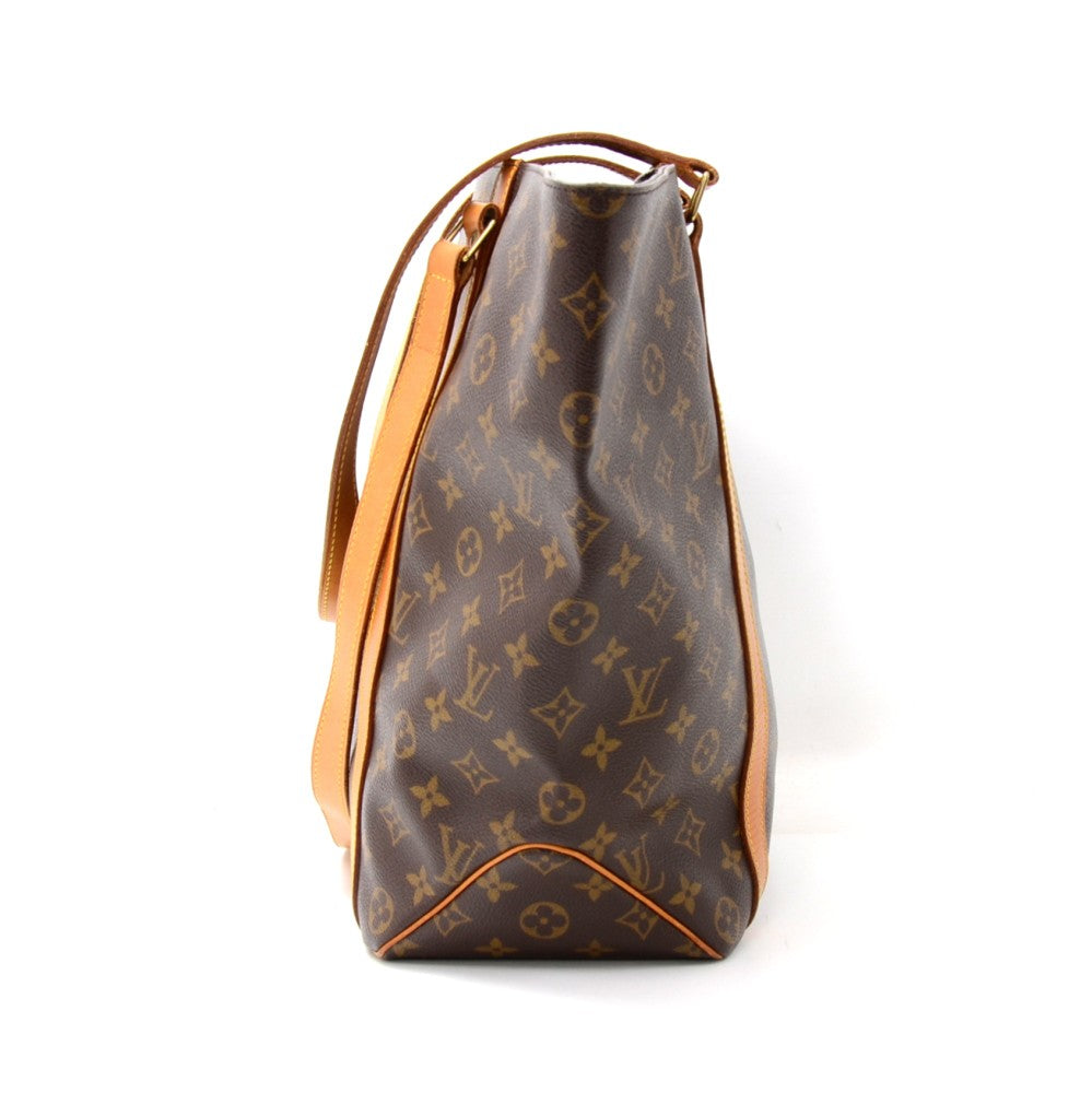 Louis Vuitto Sac Shopping Monogram Canvas Tote Bag