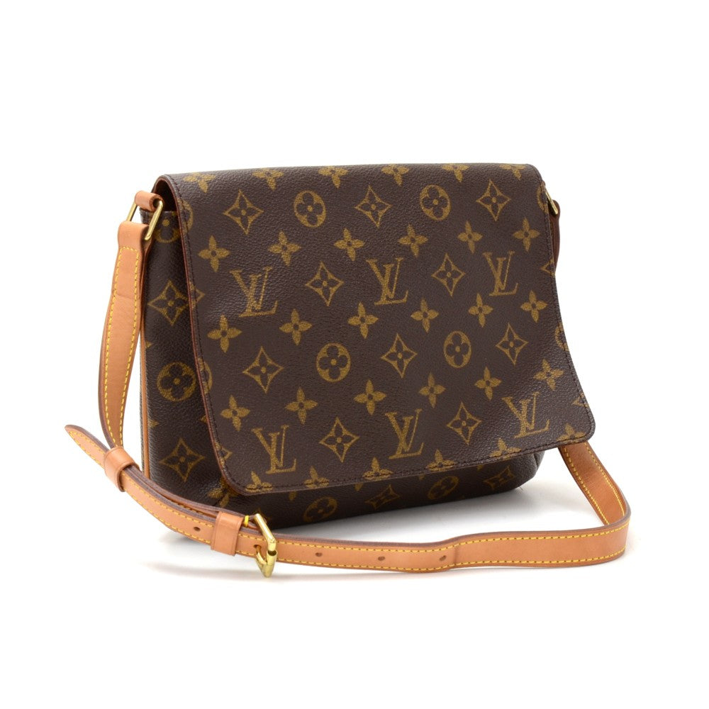 Louis Vuitto Musette Tango Monogram Canvas Shoulder Bag