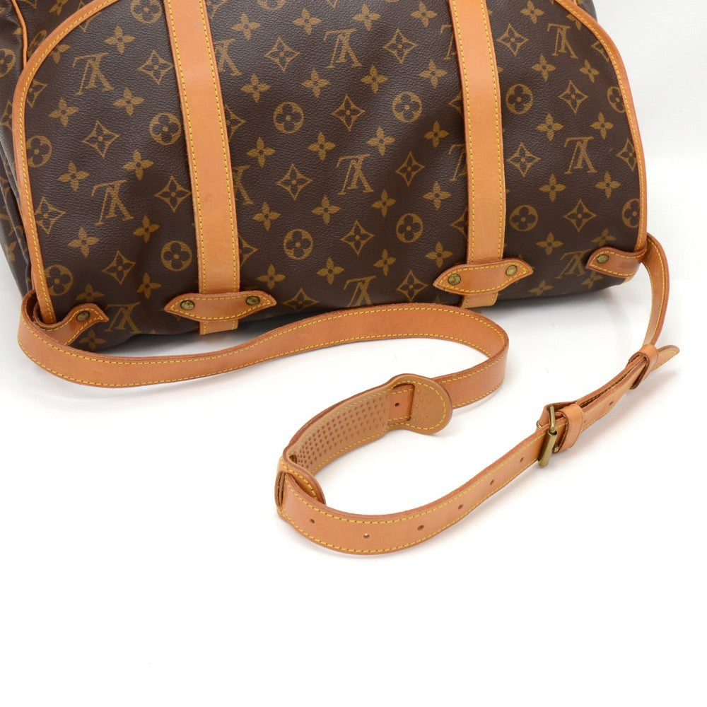 Louis Vuitto Saumur 43 Monogram Canvas Shoulder Bag