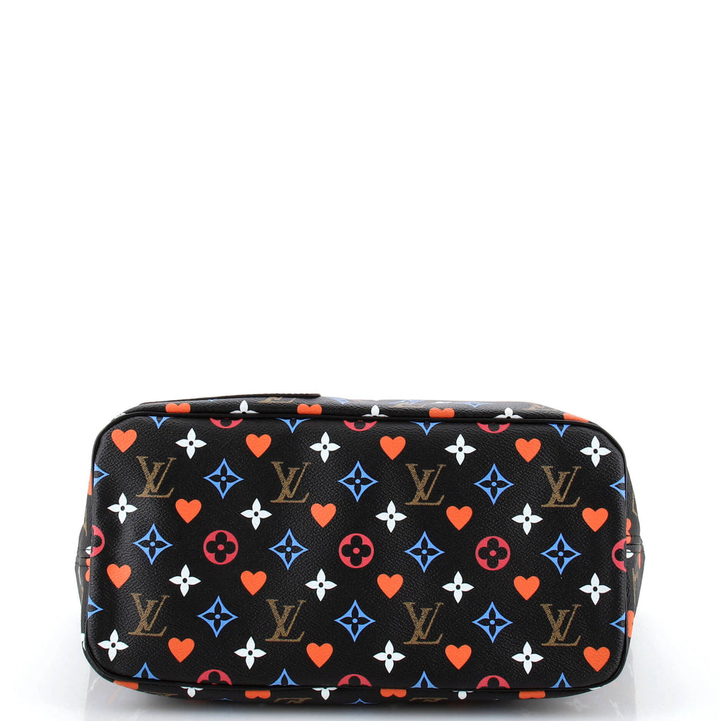 Louis Vuitton Neverfull NM Tote Limited Edition Game On Multicolor Monogram MM