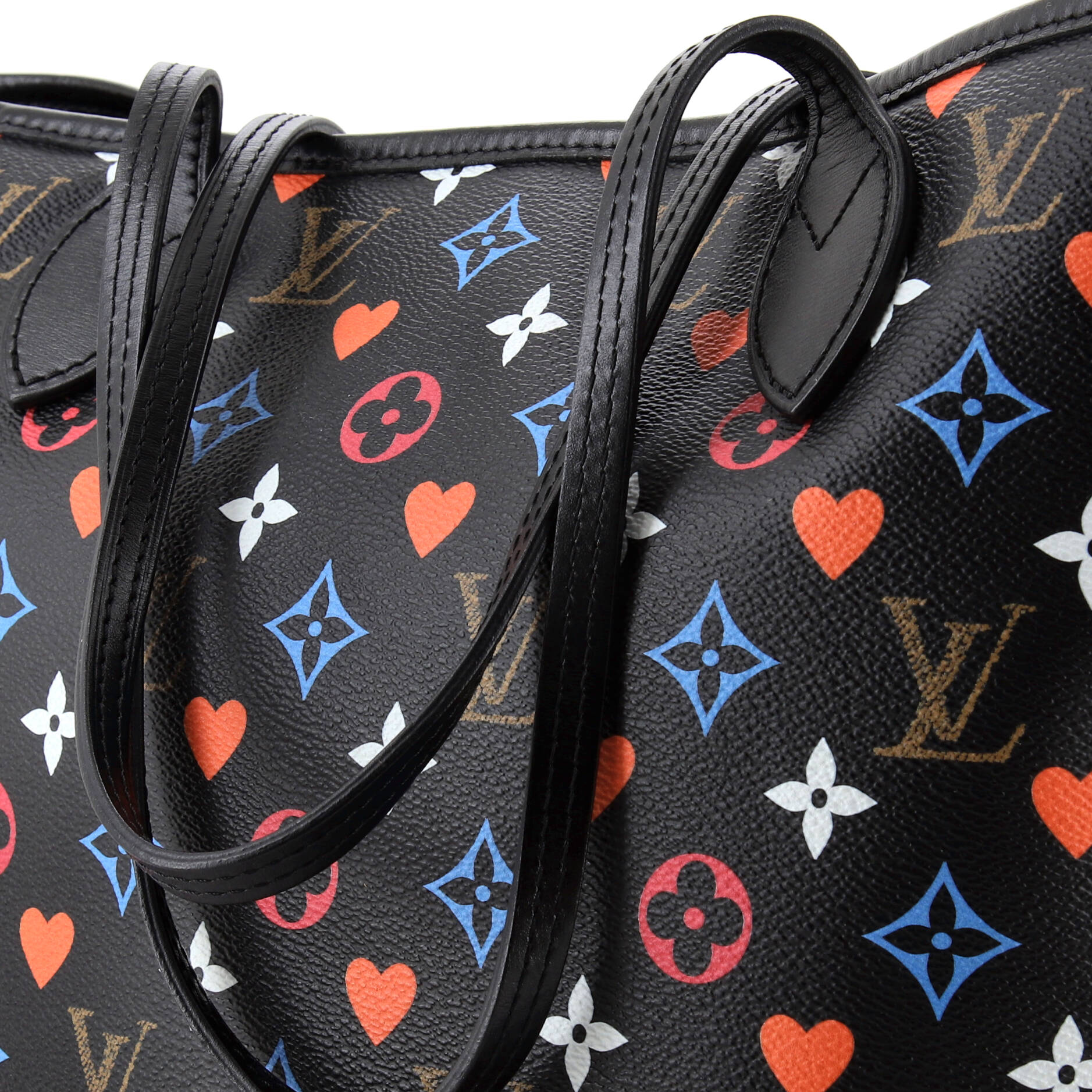 Louis Vuitton Neverfull NM Tote Limited Edition Game On Multicolor Monogram MM