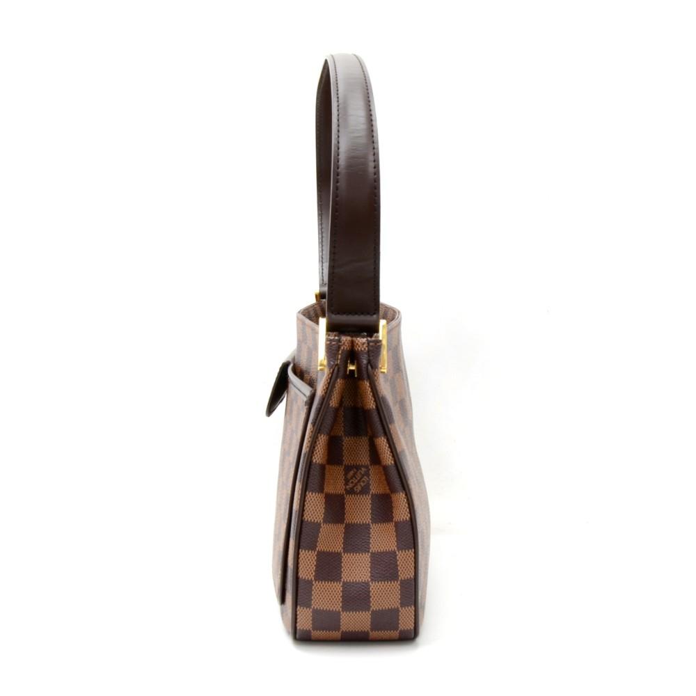 Louis Vuitto Aubagne Damier Ebène Canvas Shoulder Bag
