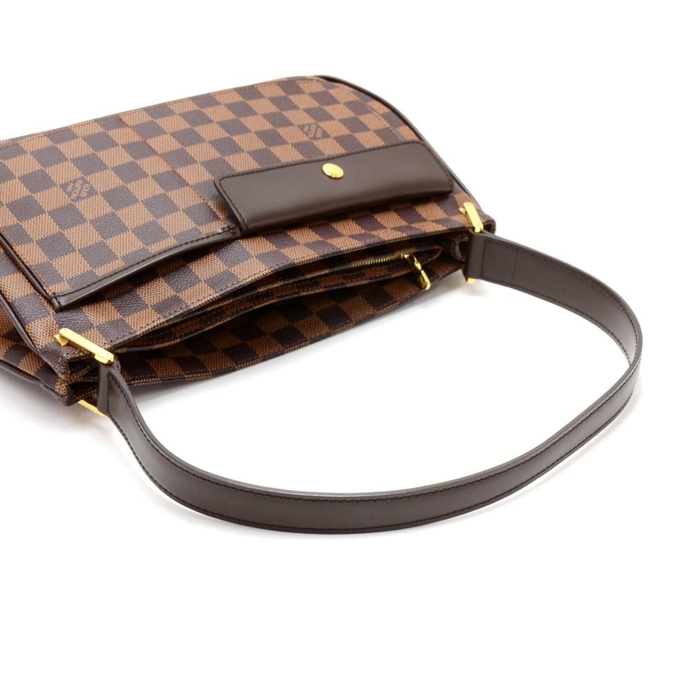 Louis Vuitto Aubagne Damier Ebène Canvas Shoulder Bag