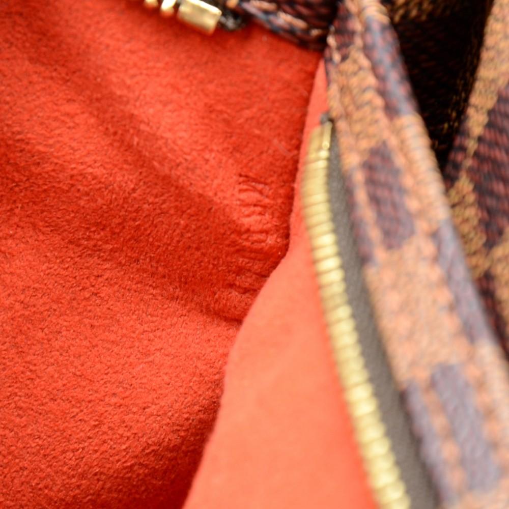 Louis Vuitto Aubagne Damier Ebène Canvas Shoulder Bag