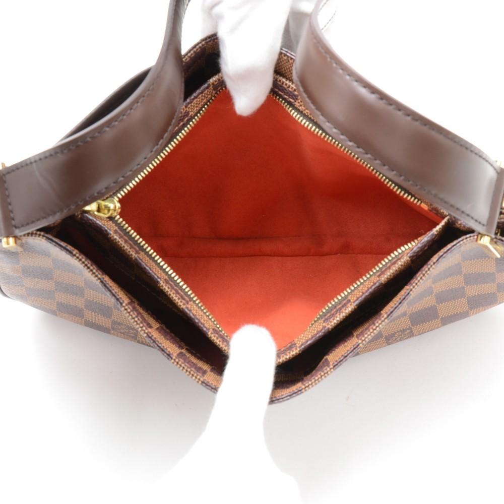 Louis Vuitto Aubagne Damier Ebène Canvas Shoulder Bag