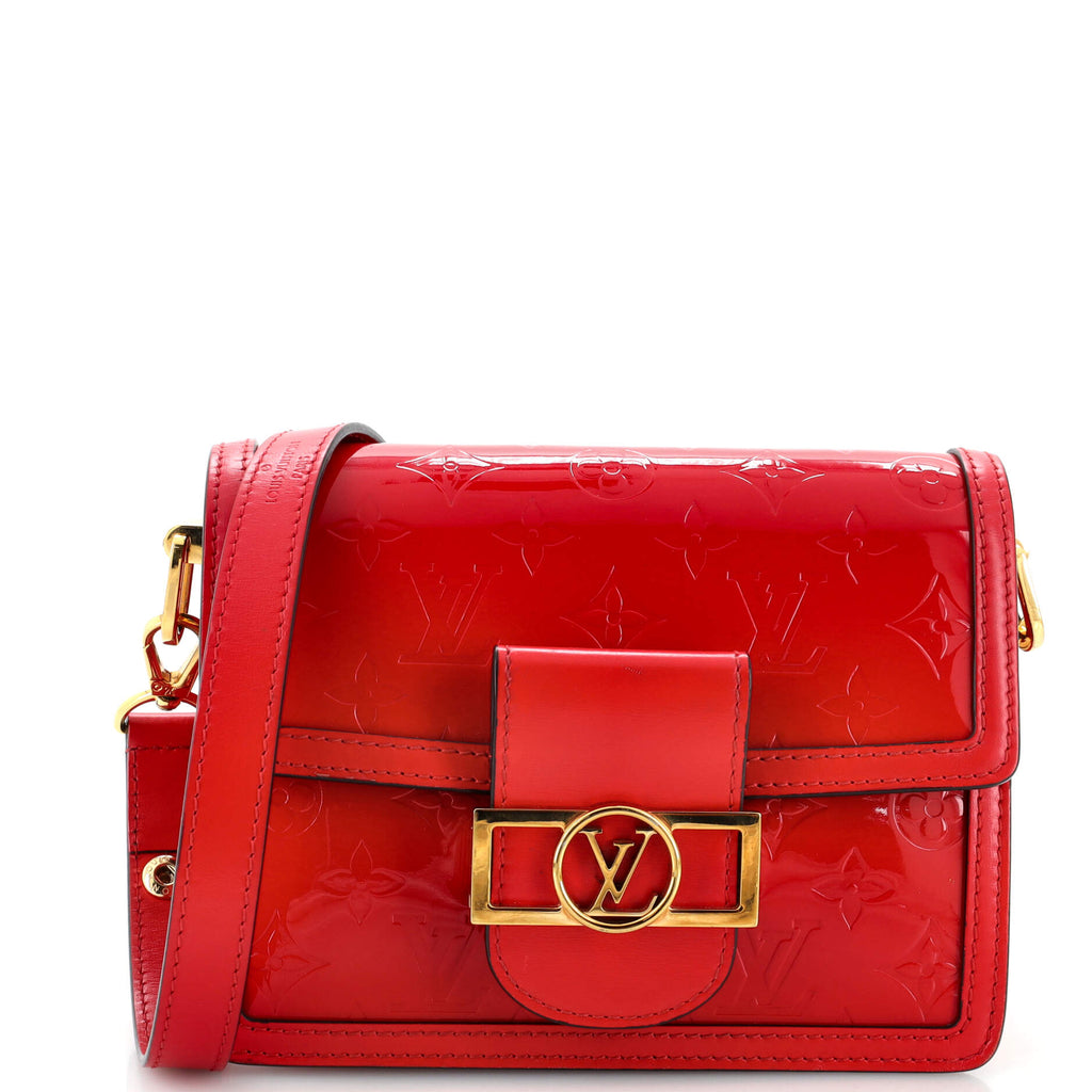 Louis Vuitton Dauphine Shoulder Bag Monogram Vernis Mini