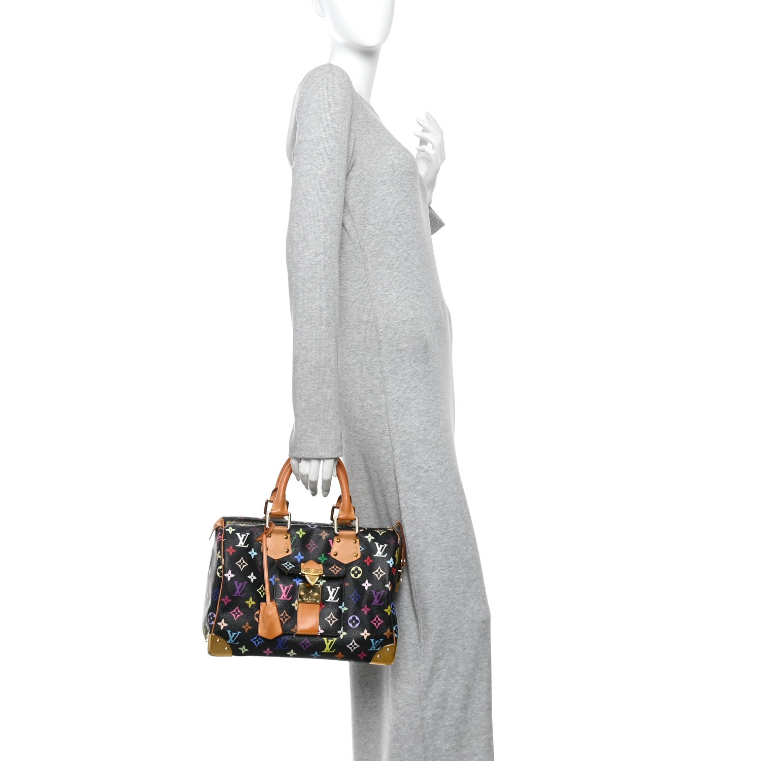 Monogram Multicolor Speedy 30 Black