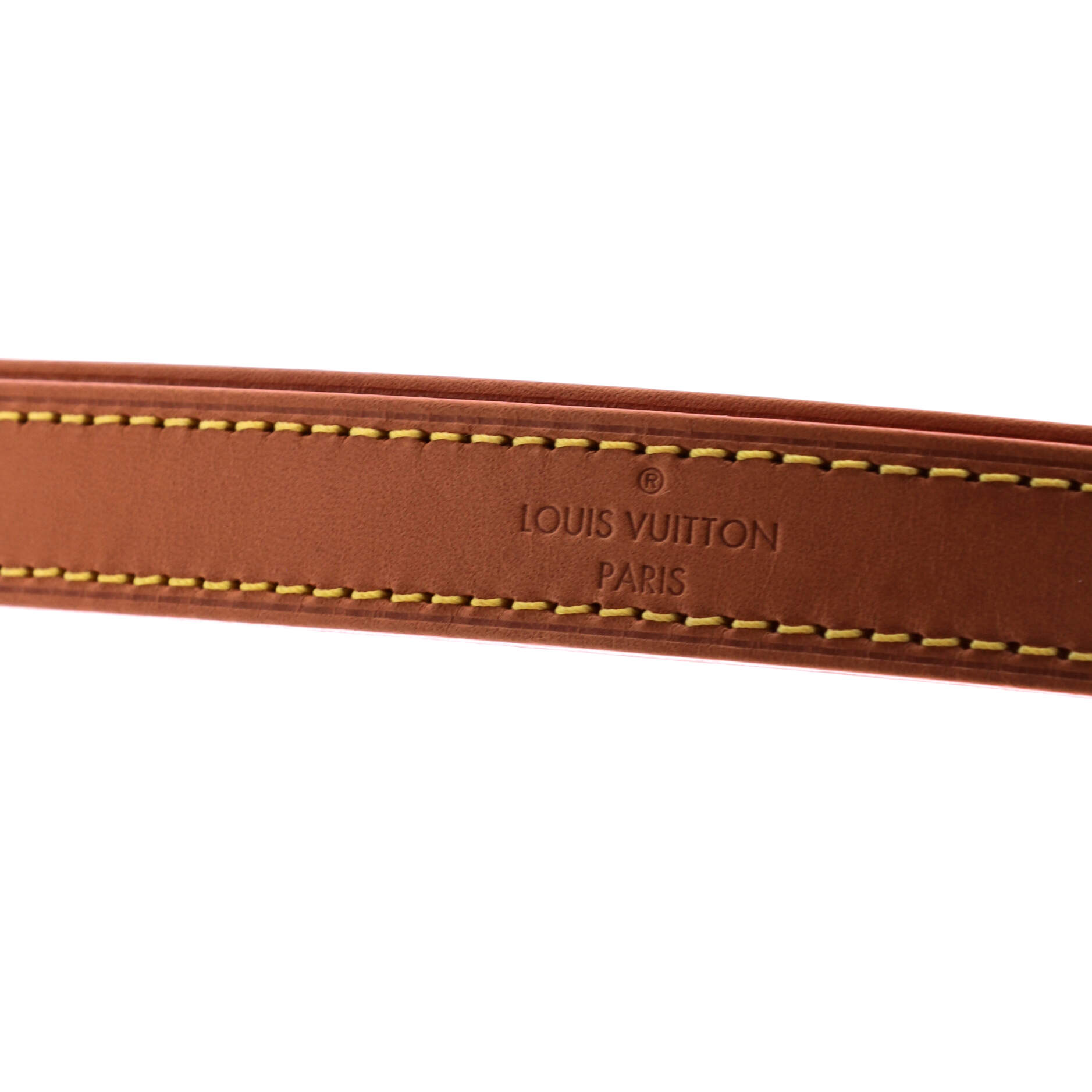 Louis Vuitton Loop Handbag Shoulder Strap Vachetta Leather