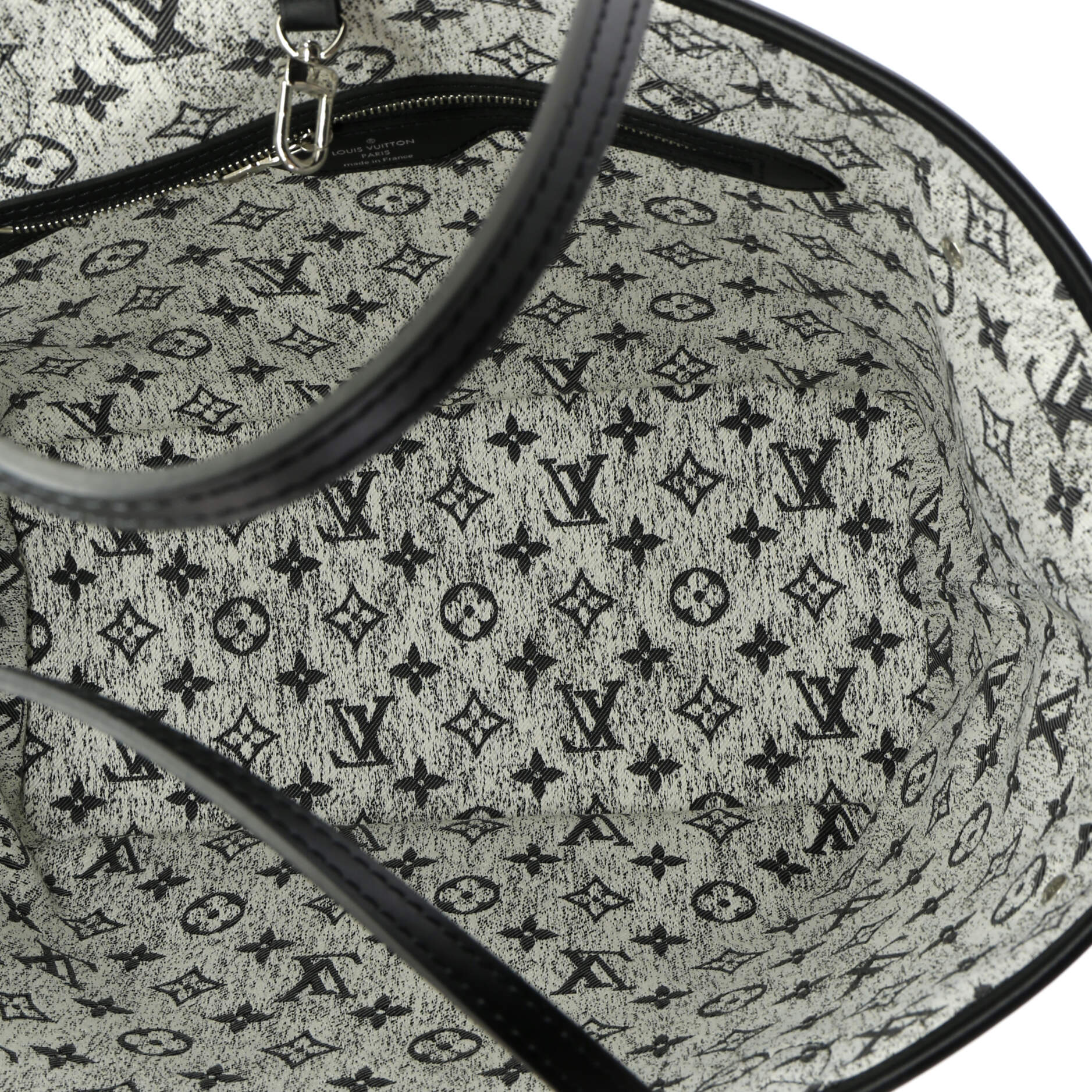 Louis Vuitton Neverfull NM Tote Monogram Jacquard Denim MM